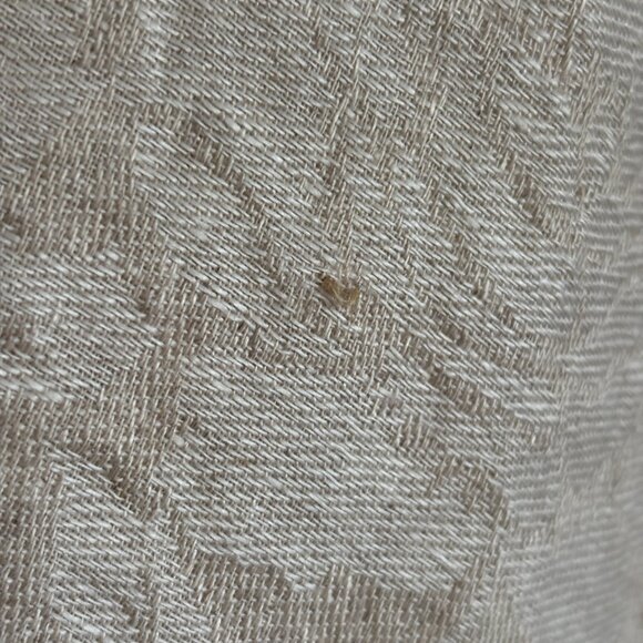 Ecru Linen + Silk Flouncy Blouse - Picture 4 of 11